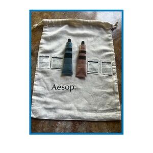 AESOP RESURRECTION AROMATIQUE HAND BALM & REVERENCE HAND BALM BAG & SAMPLES NEW